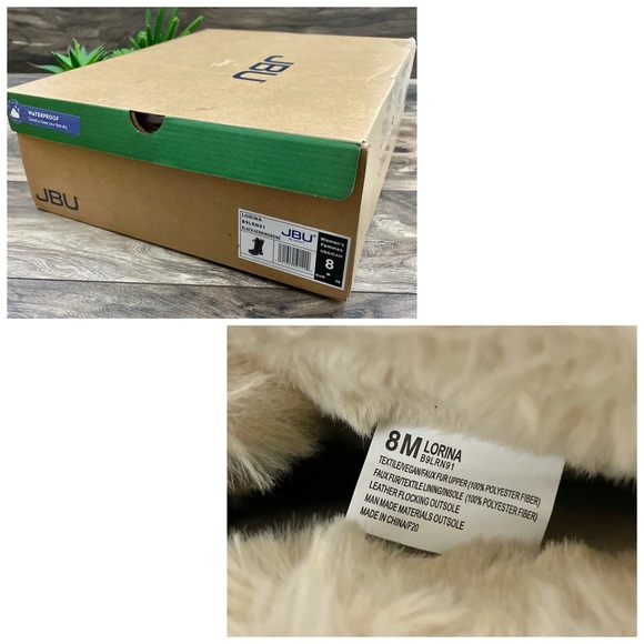 NIB JBU Jambu Lorina Waterproof Rain Snow Boots - Picture 2 of 12